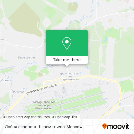 Лобня-аэропорт Шереметьево map