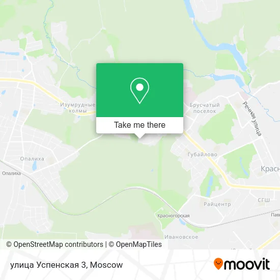 улица Успенская 3 map