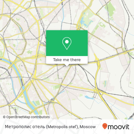 Метрополис отель (Metropolis otel') map