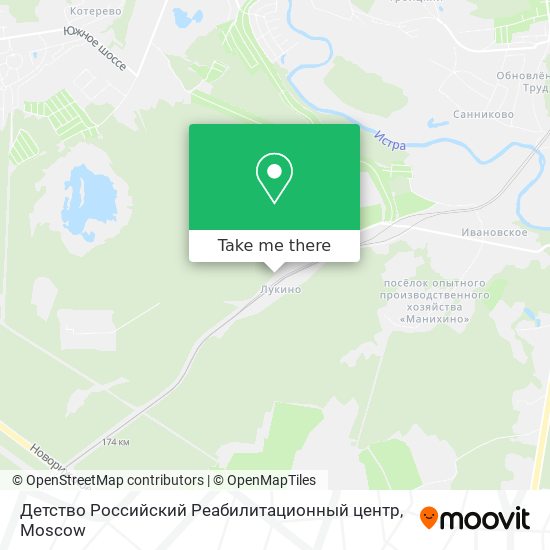 Детство Российский Реабилитационный центр map