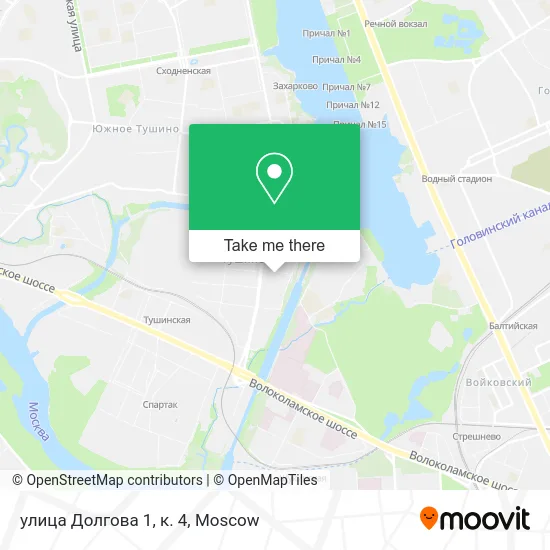 улица Долгова 1, к. 4 map
