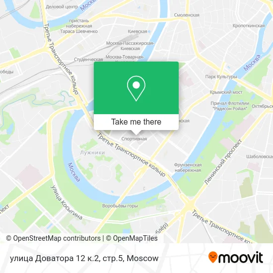 улица Доватора 12 к.2, стр.5 map