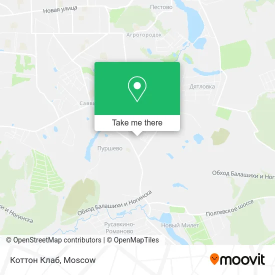 Коттон Клаб map