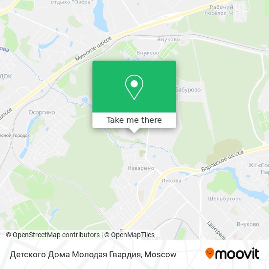 Детского Дома Молодая Гвардия map