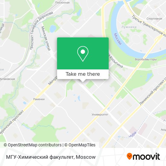 МГУ-Химический факультет map