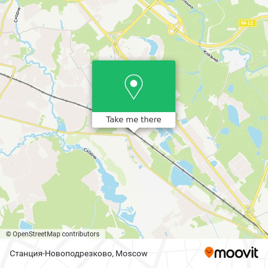 Станция-Новоподрезково map