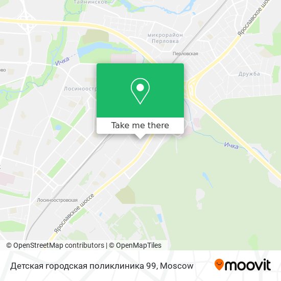 Детская городская поликлиника 99 map