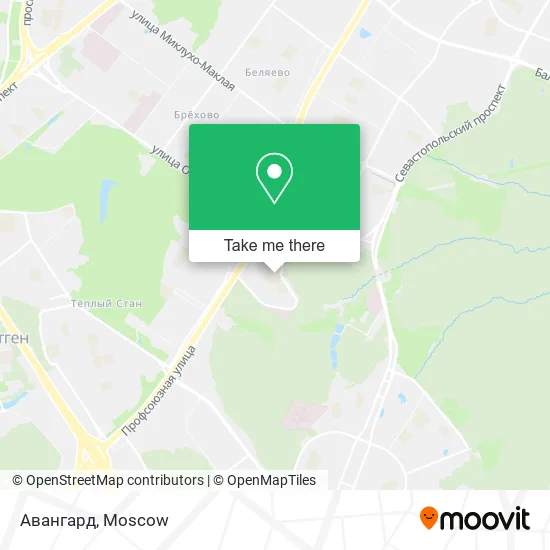 Авангард map