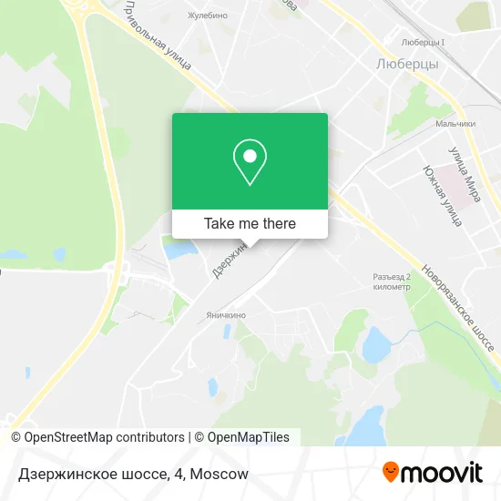 Дзержинское шоссе, 4 map