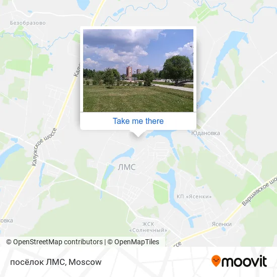 посёлок ЛМС map