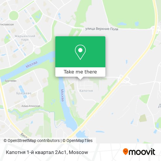 Капотня 1-й квартал 2Ас1 map