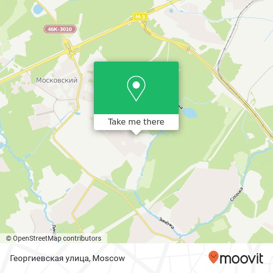 Георгиевская улица map