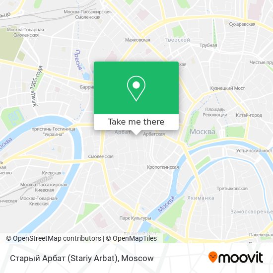 Старый Арбат (Stariy Arbat) map