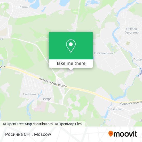 Росинка СНТ map