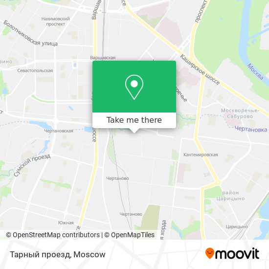 Тарный проезд map