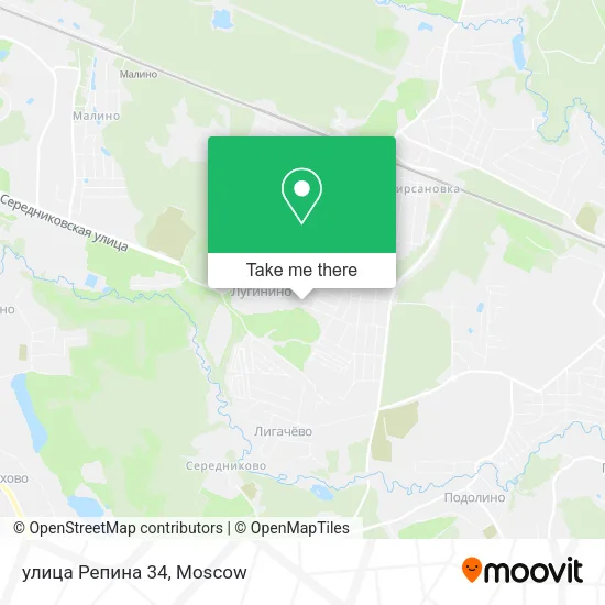 улица Репина 34 map