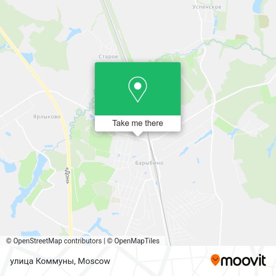 улица Коммуны map