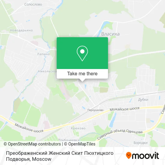 Преображенский Женский Скит Пюхтицкого Подворья map