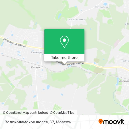 Волоколамское шоссе, 37 map