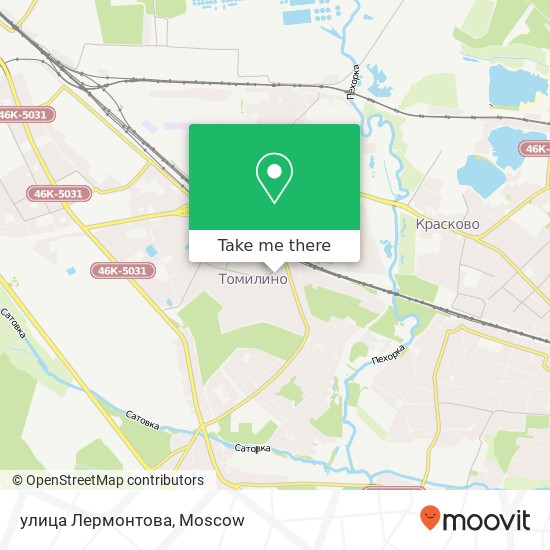 улица Лермонтова map