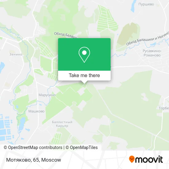 Мотяково, 65 map