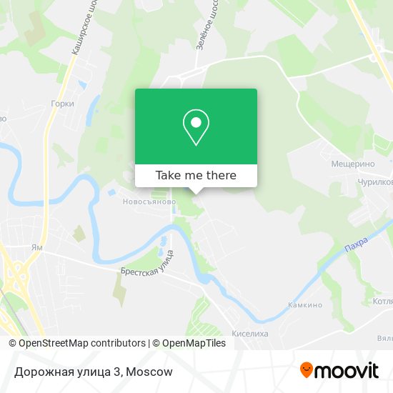 Дорожная улица 3 map