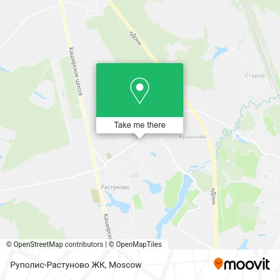 Руполис-Растуново ЖК map