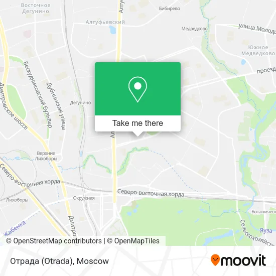 Отрада (Otrada) map
