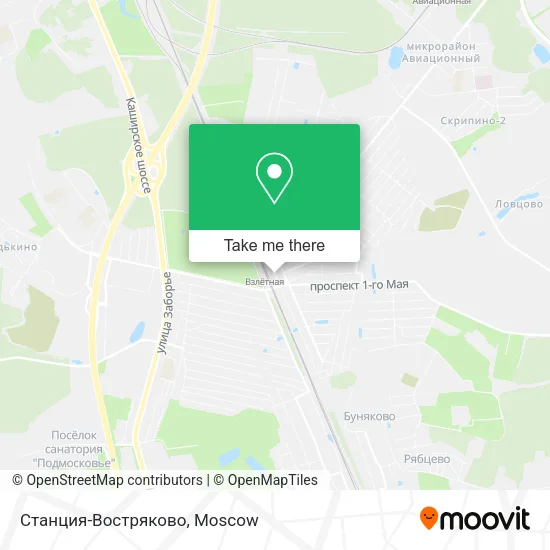 Станция-Востряково map