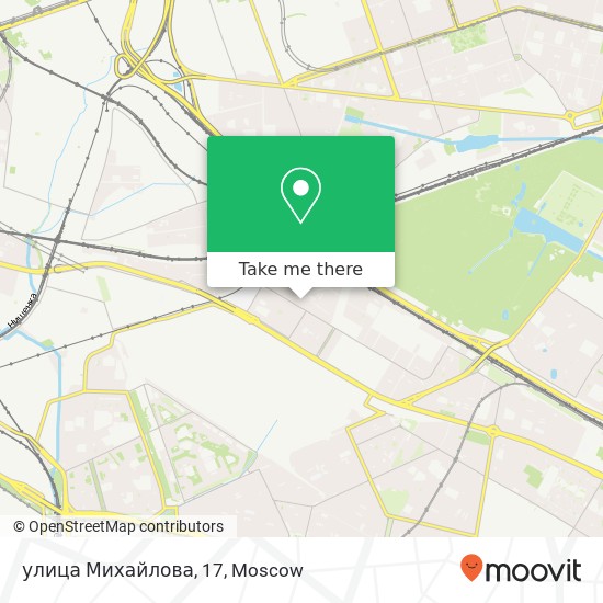 улица Михайлова, 17 map