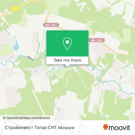 Стройинвест Топаз СНТ map