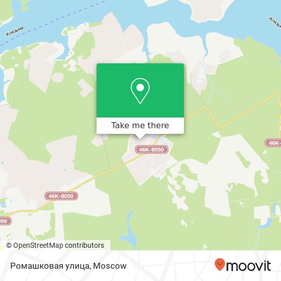 Ромашковая улица map