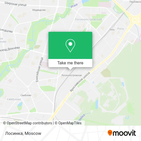 Лосинка map