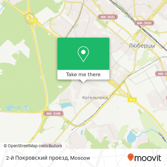 2-й Покровский проезд map