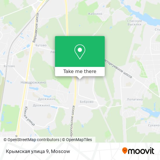Крымская улица 9 map