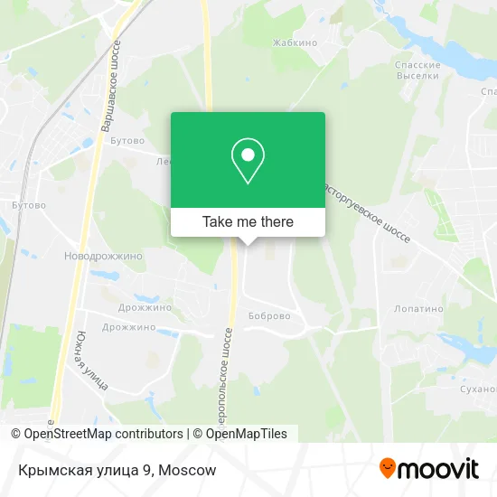 Крымская улица 9 map