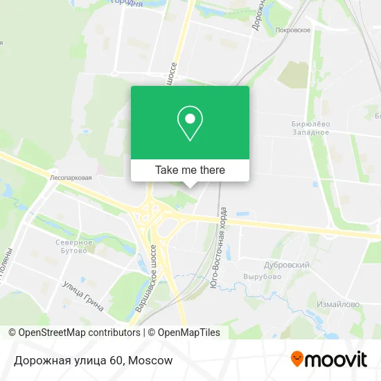 Дорожная улица 60 map