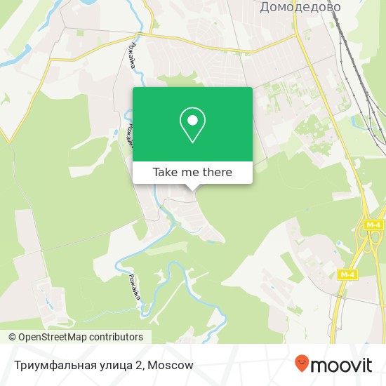 Триумфальная улица 2 map