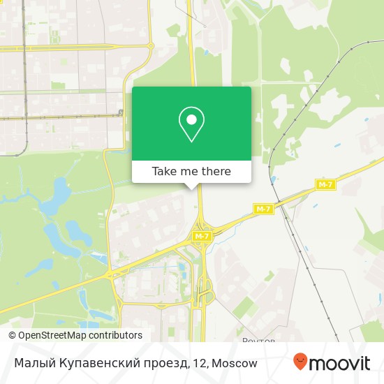 Малый Купавенский проезд, 12 map