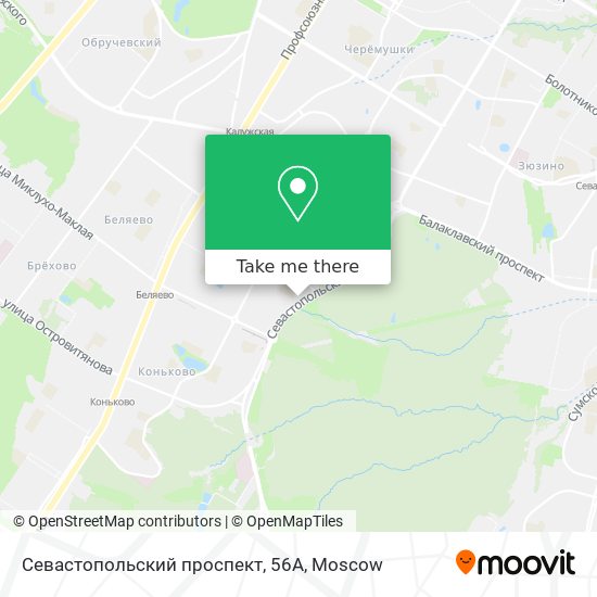 Севастопольский проспект, 56А map