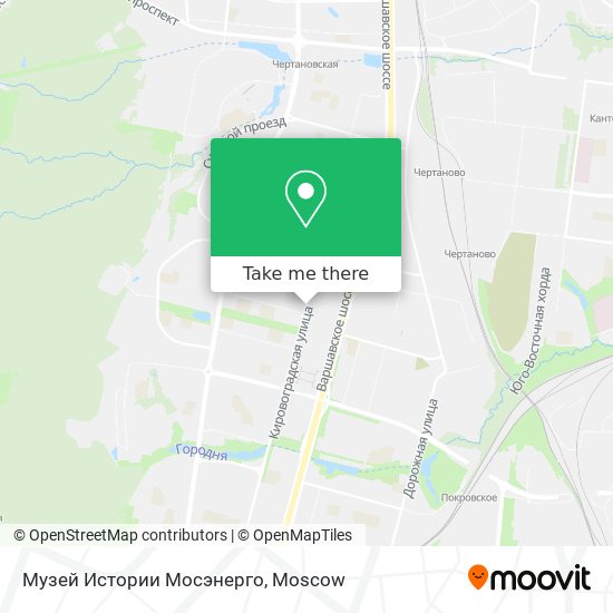 Музей Истории Мосэнерго map