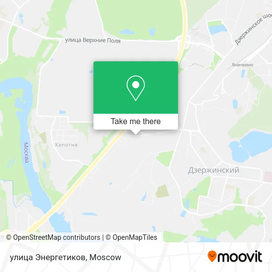 улица Энергетиков map