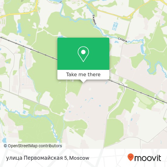 улица Первомайская 5 map
