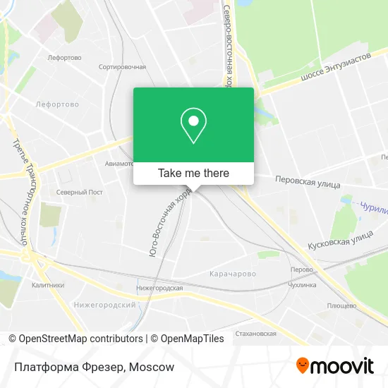 Платформа Фрезер map