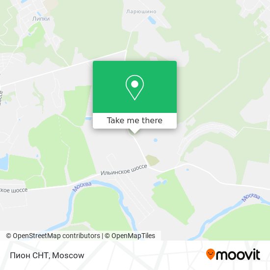 Пион СНТ map