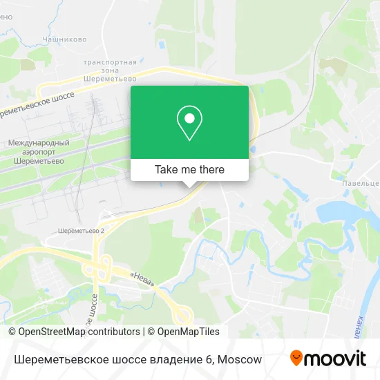 Шереметьевское шоссе владение 6 map