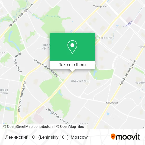 Ленинский 101 (Leninskiy 101) map