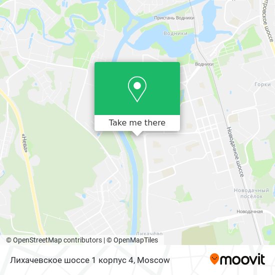 Лихачевское шоссе 1 корпус 4 map