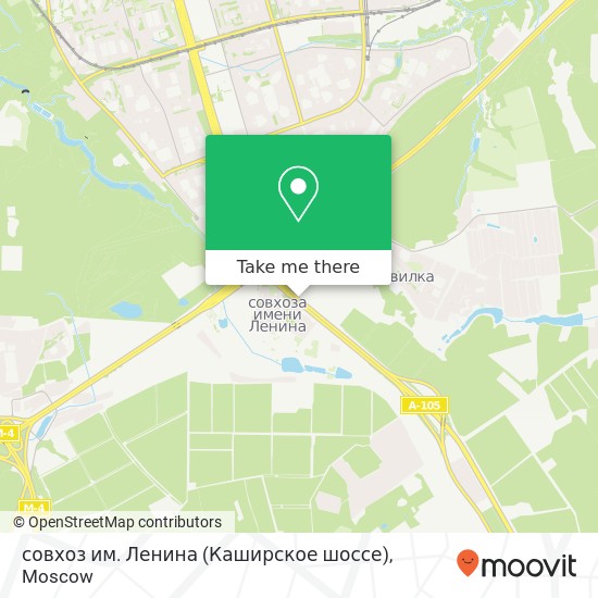 совхоз им. Ленина (Каширское шоссе) map