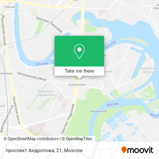 проспект Андропова, 21 map